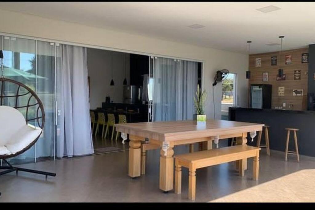 Vila Aconchegante Casa Na Represa. Itaí Exteriér fotografie